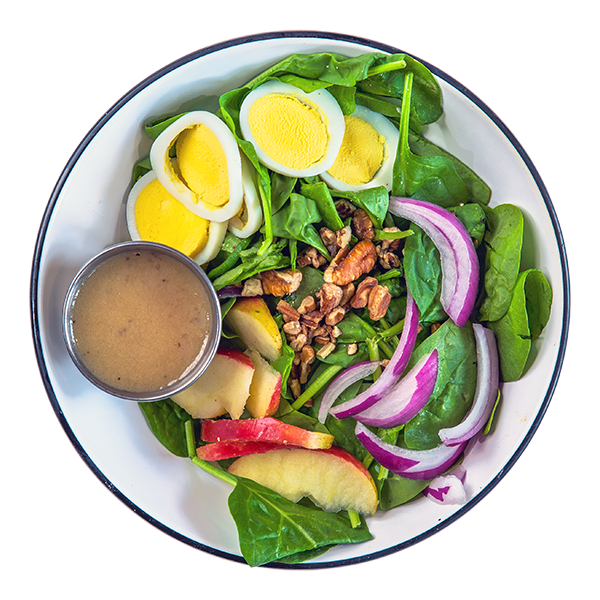 spinach salad bowl